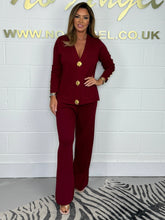 2025 Casual Fashion Two-piece Set 49% off 🖤Gold Button Soft Knitted Pants Set