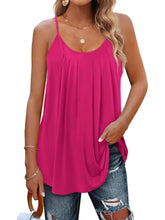 ✨Women Spaghetti Straps Pleated Loose Tank Top (BUY 3 FREE SHIPPING)