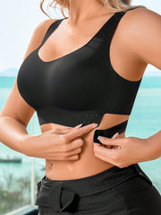 Women Seamless Breathable Comfortable Bra Black