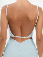 Summer Big U Backless Multi Wear Gathering Bra