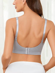 Maternity Nursing Nylon Non-Steel Ring Front Clasp Bra