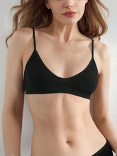 Seamless Strapless Wire-Free Breathable Comfortable Back Bra Black