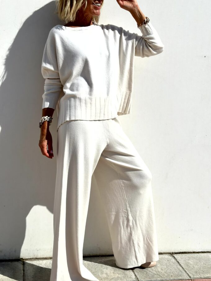 2025 Hot Sale Soft Cashmere Casual Sweater Suit