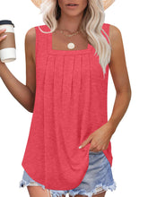 ✨Womens Shirts Casual Square Neck Sleeveless Tunic Tops(buy 3 free shipping)