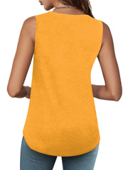 ✨Womens Shirts Casual Square Neck Sleeveless Tunic Tops(buy 3 free shipping)