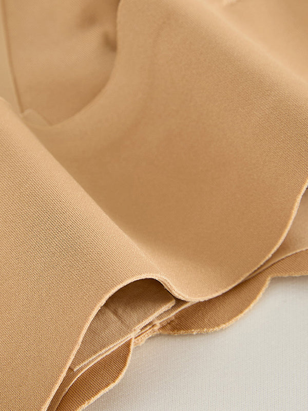 Seamless Wave-Edge Cool Feeling Quick-Dry Sexy Front-Closure Wireless Bra