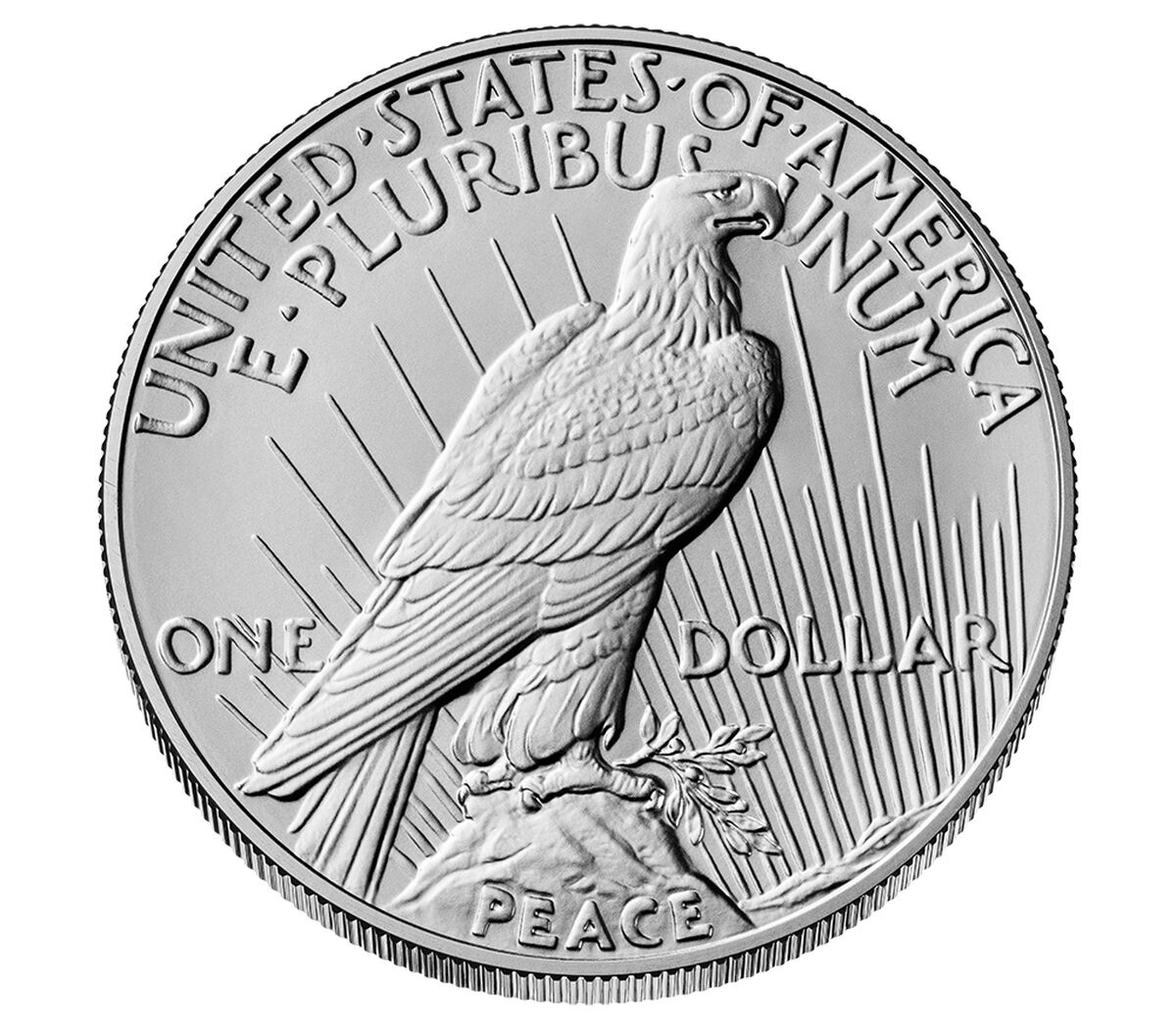 Peace Silver Dollar Coins Selected Years Partially Uncirculated
