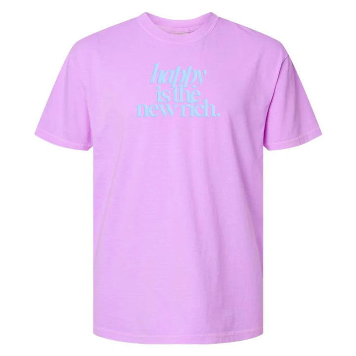 ✨Happy Is The New Rich' T-Shirt (BUY 2 FREE SHIPPING)