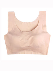 Fat and large non-steel ring one-piece sports undershirt bra