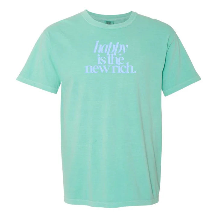 ✨Happy Is The New Rich' T-Shirt (BUY 2 FREE SHIPPING)