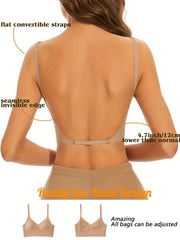 Summer Big U Backless Multi Wear Gathering Bra Peru