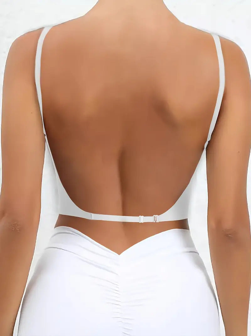 Summer Big U Backless Multi Wear Gathering Bra