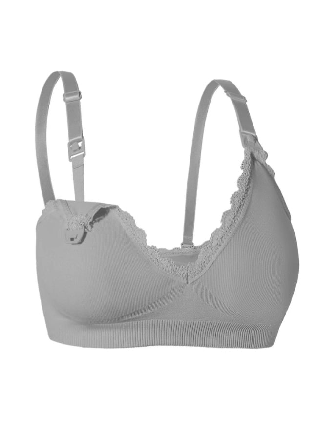 Seamless Non-Steel Ring Maternity Nursing Bra