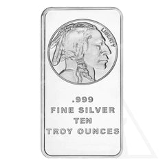 Last Day Flash Sale!🔥Buffalo Silver Bar | Silvertowne Mint 999 Silver Bar