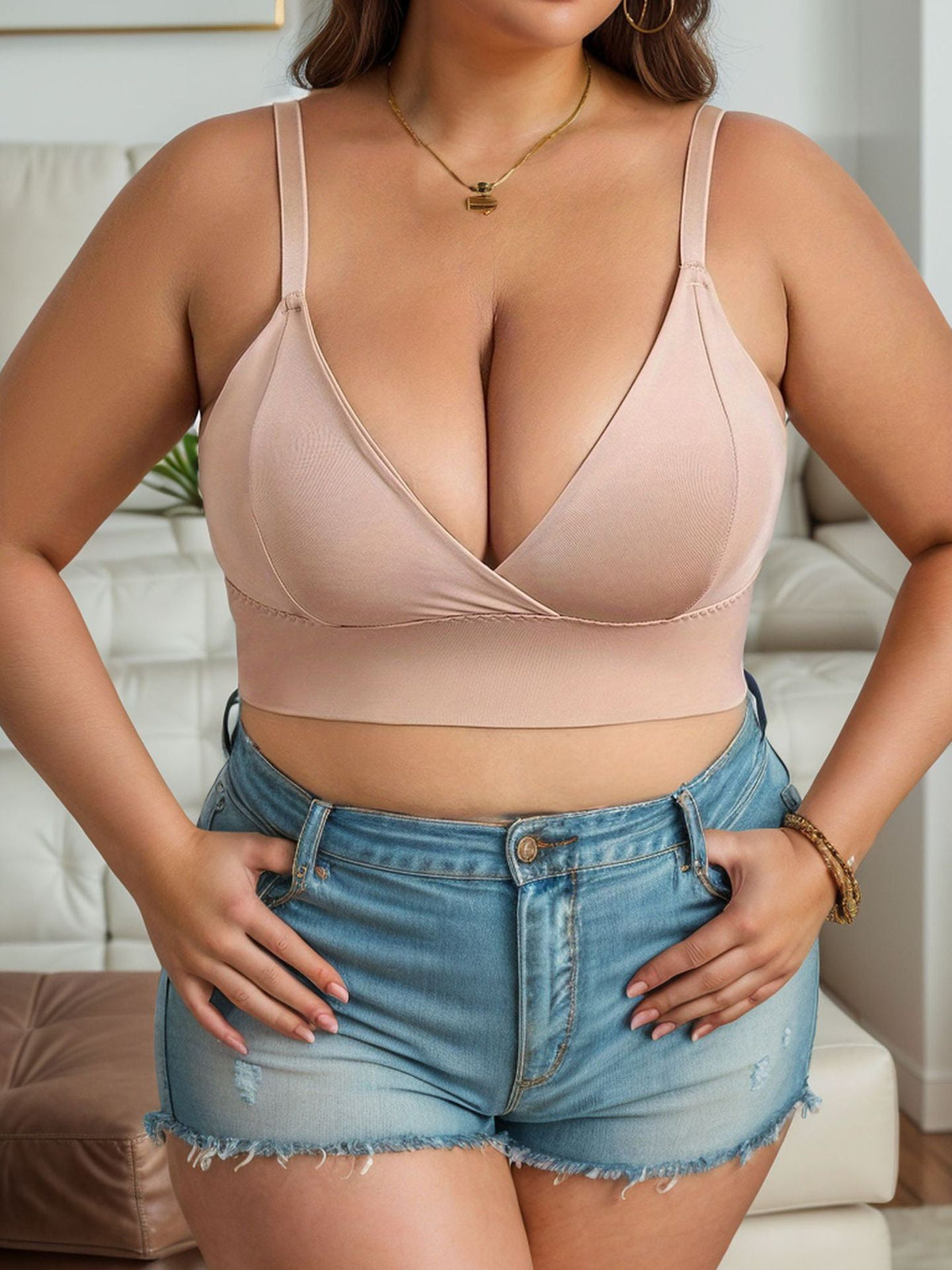 Ultra-Stretch Smooth Wireless Triangle Bra