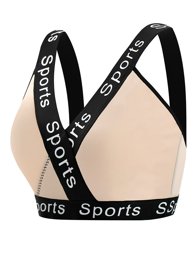 Bra-less Yoga Sports Fitness Tank Top Bra