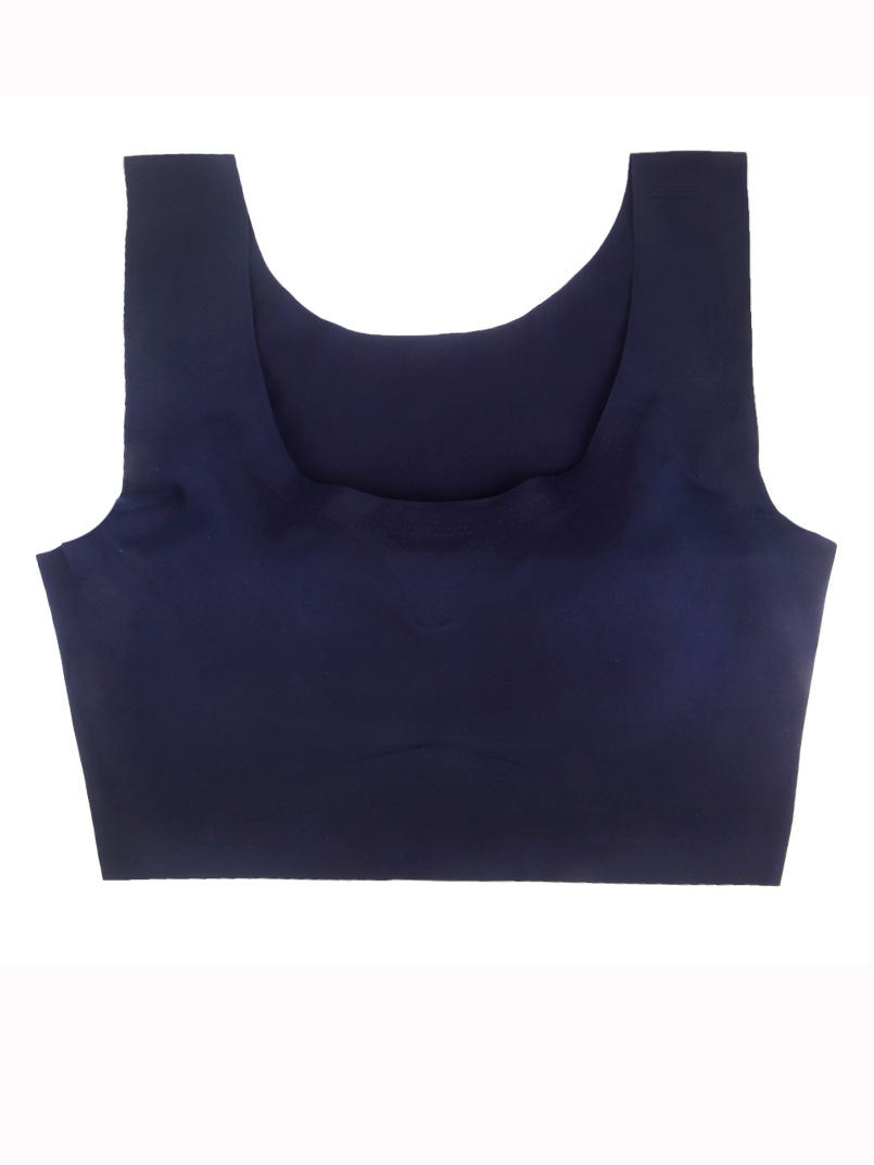 Fat and large non-steel ring one-piece sports undershirt bra