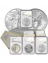 🔥LIMITED OFFER  🤩1986-2024 American Silver Eagle 39-pc Set NGC