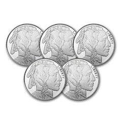 ⏰Sold Out Soon (Only 7 Days!)🪙American Buffalo Silver Round - BU Coin