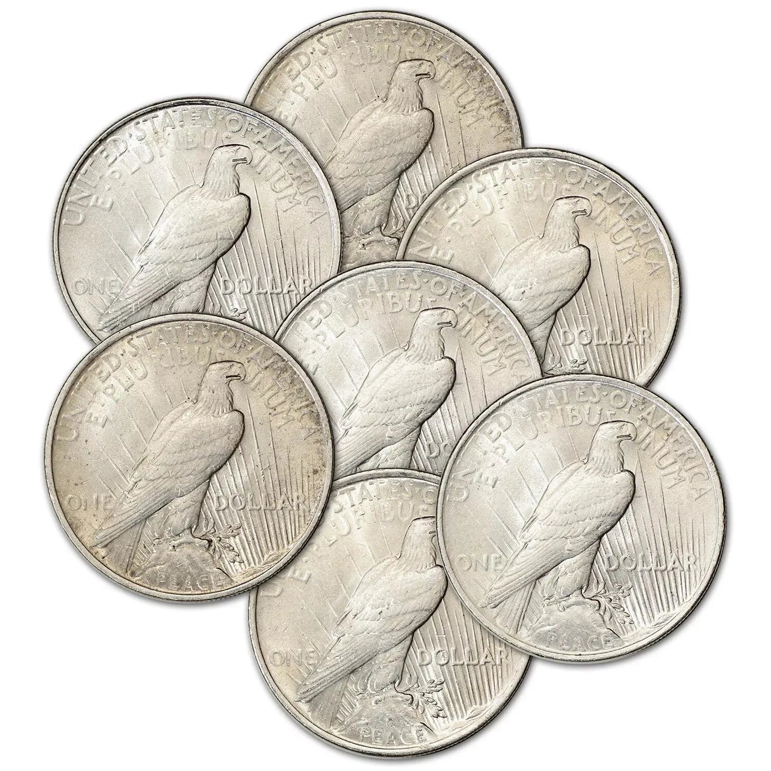 😱Hurry!!!Sold out soon!💴The Complete Collection of Peace Silver Dollar【1921~1935】12Pcs