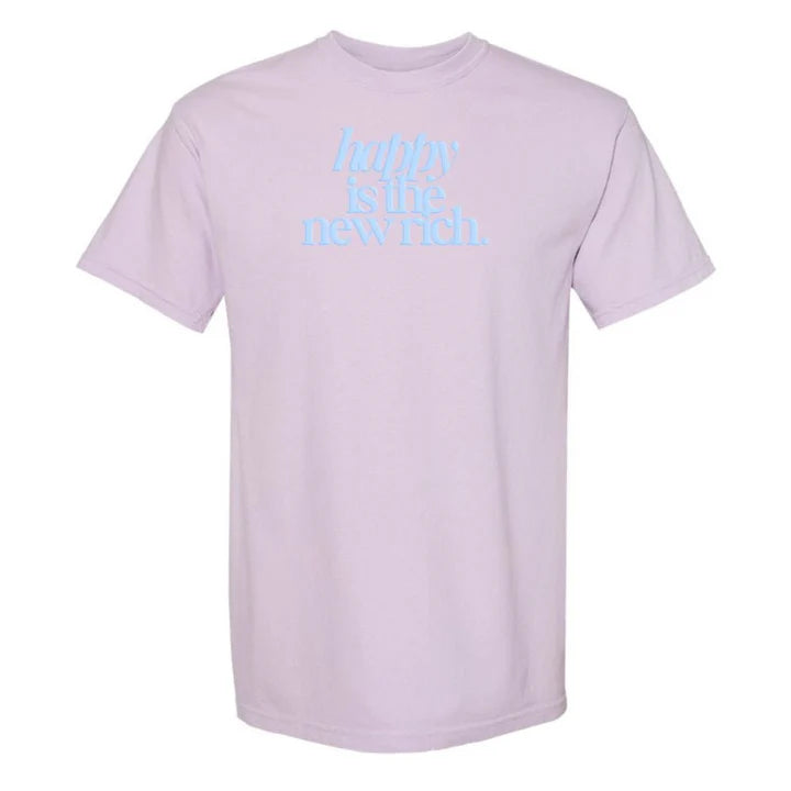 ✨Happy Is The New Rich' T-Shirt (BUY 2 FREE SHIPPING)