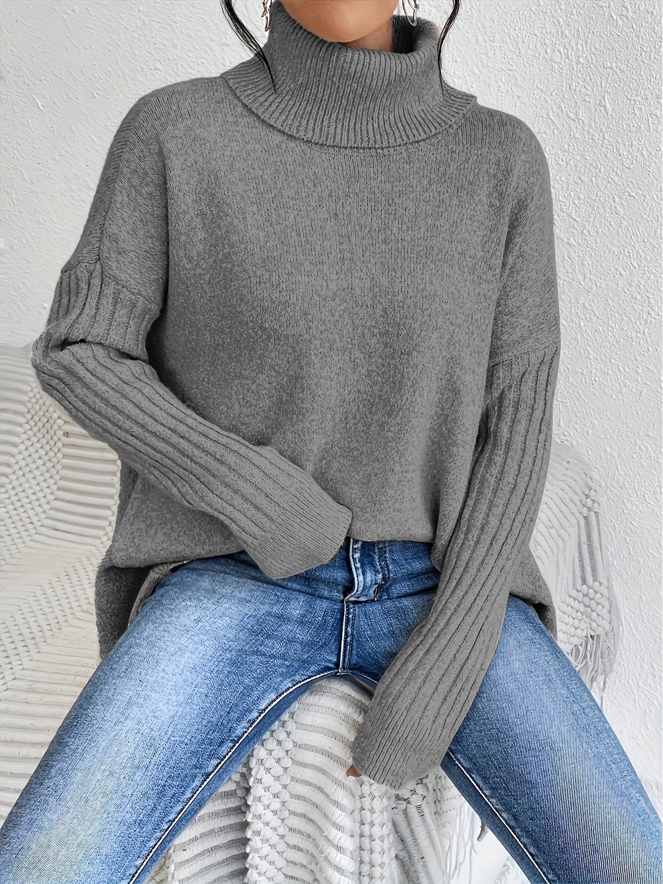 The Maddie Turtleneck Knit