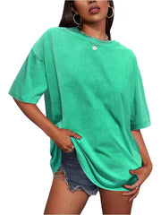 ✨Women's Vintage Baggy Grunge Wash Cotton Tees (BUY 3 FREE SHIPPING )