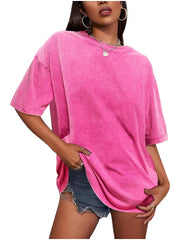 ✨Women's Vintage Baggy Grunge Wash Cotton Tees (BUY 3 FREE SHIPPING )
