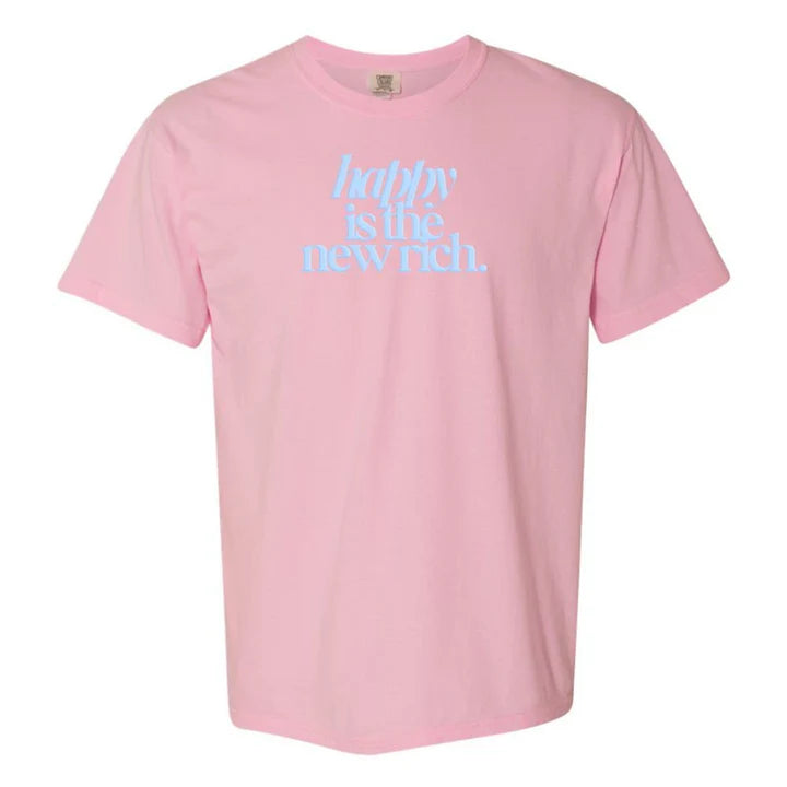 ✨Happy Is The New Rich' T-Shirt (BUY 2 FREE SHIPPING)