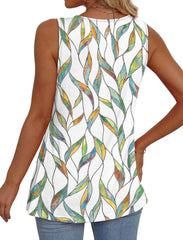 📣Women Dressy Sleeveless V Neck Babydoll Tank Tops(Buy 3 Free Shipping)