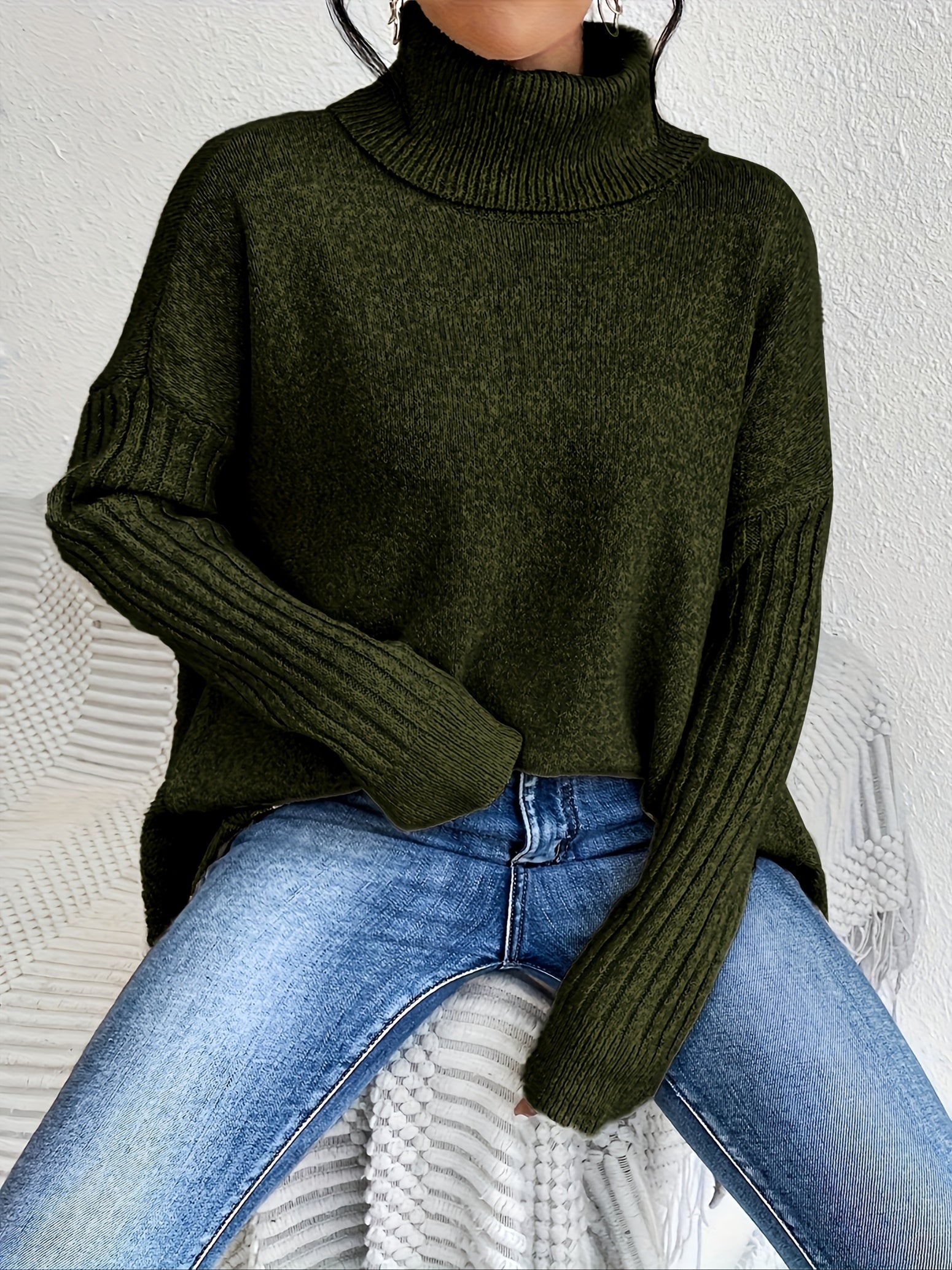 The Maddie Turtleneck Knit