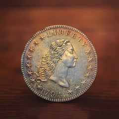 💴Last 12 Sets!!! The Complete Set Of 1794-1804 Liberty Flowing Hair Silver Dollar(11Pcs)