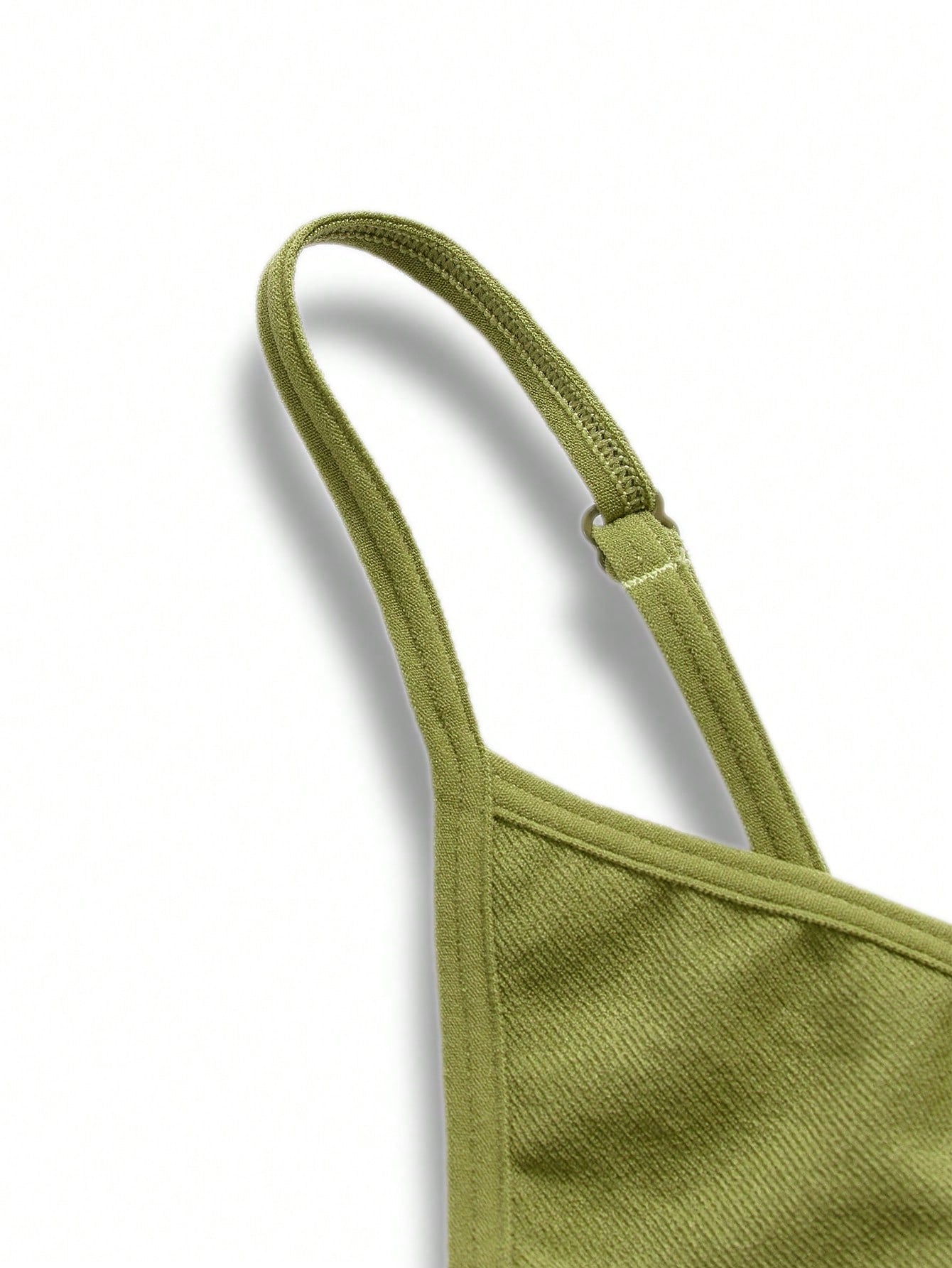 Seamless Strapless Wire-Free Breathable Comfortable Back Bra OliveDrab