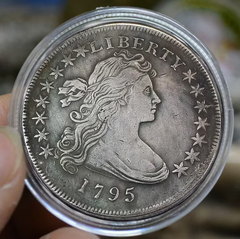 🔥 Limited Stock The Complete Set Of 1794-1804 Liberty Flowing Hair Silver Dollar(11Pcs)