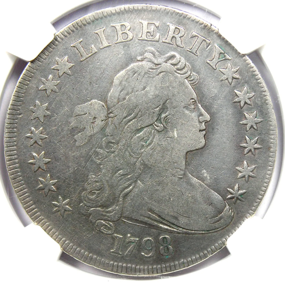 🔥 Limited Stock The Complete Set Of 1794-1804 Liberty Flowing Hair Silver Dollar(11Pcs)