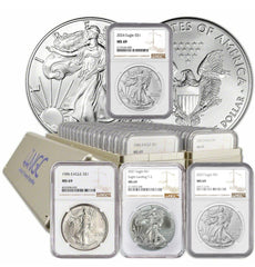 🪙1986-2024 American Silver Eagle 39-pc Set NGC MS69