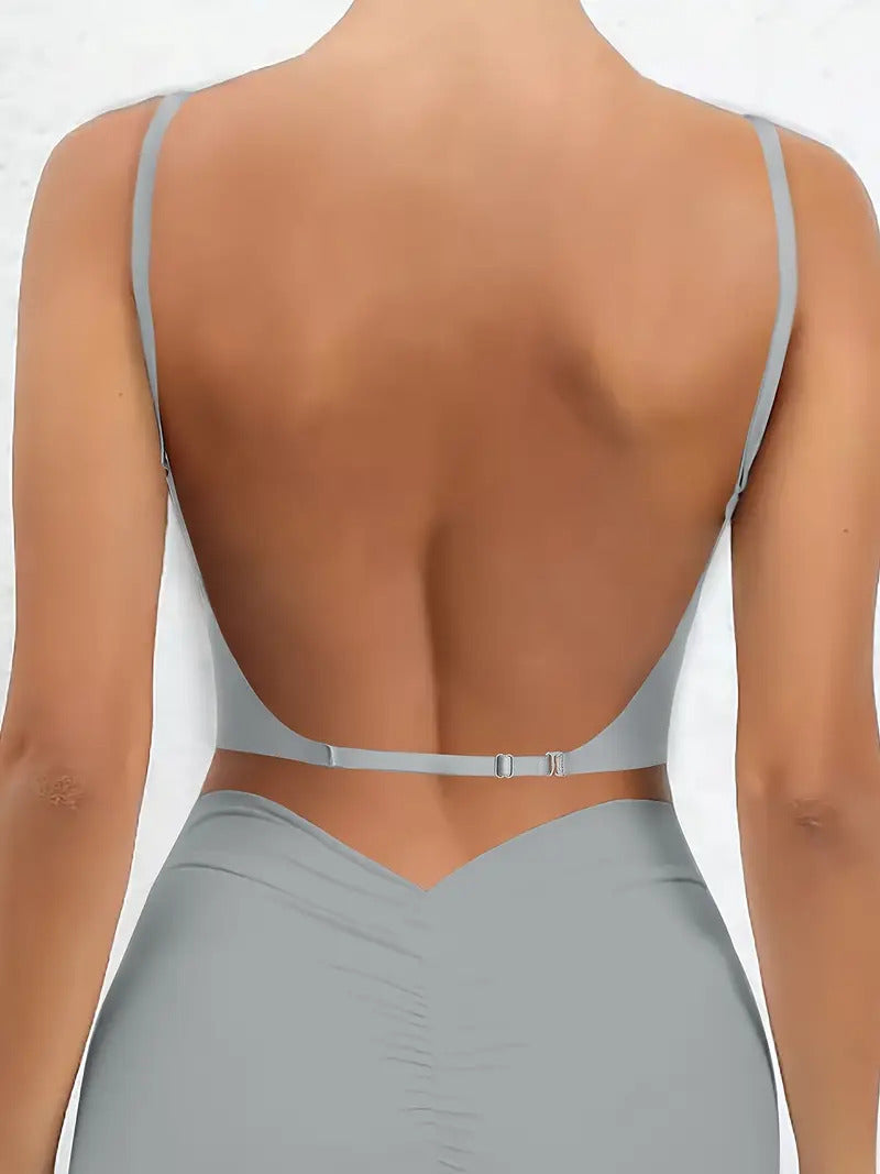 Summer Big U Backless Multi Wear Gathering Bra