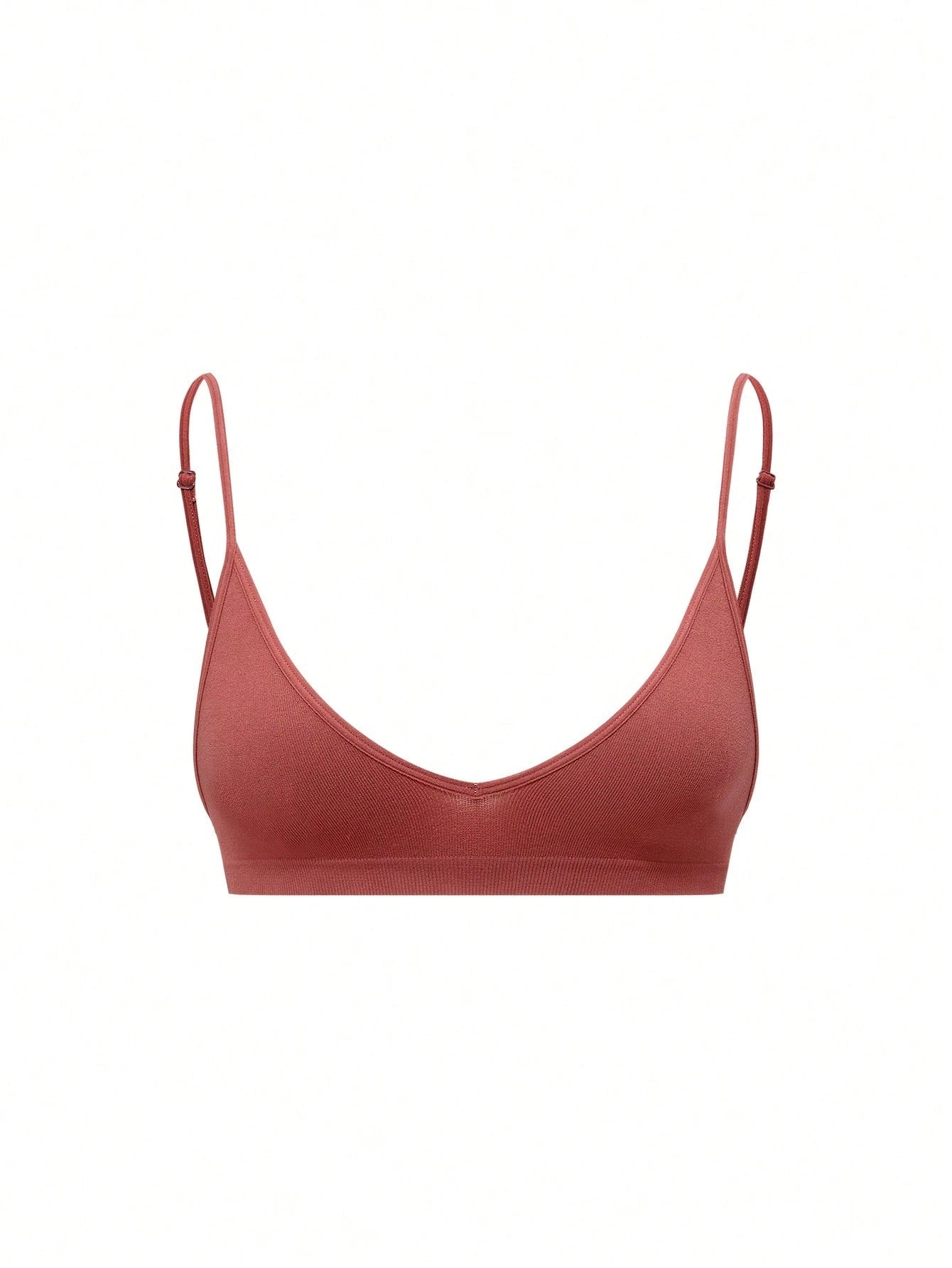 Seamless Strapless Wire-Free Breathable Comfortable Back Bra LightCoral